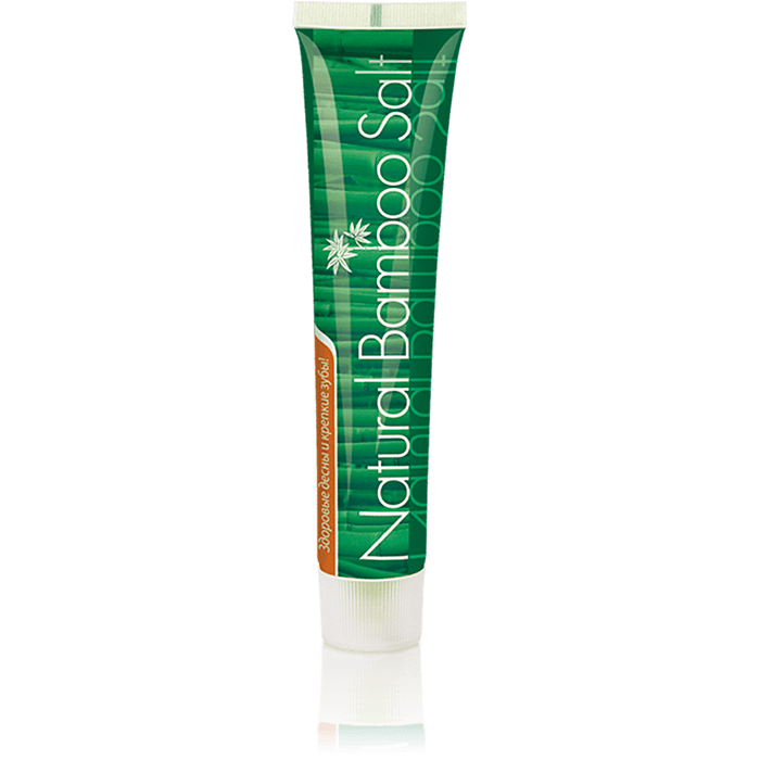 Natürliches Bambussalz-Zahngel