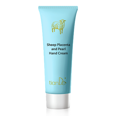 Schaf-Plazenta- und Perlen-Handcreme