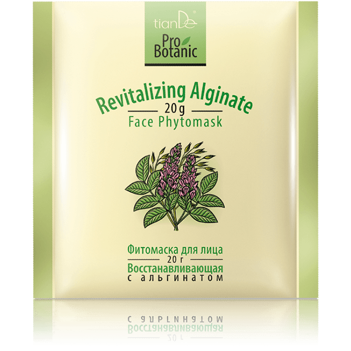 Revitalisierende Alginat-Gesichts-Phytomask