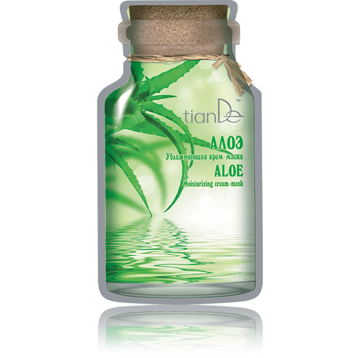Aloe Feuchtigkeitscreme Gesichtsmaske