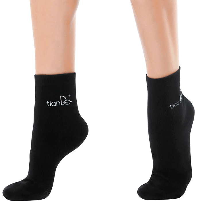 Socken mit aufgetragenem Spot-Turmalin