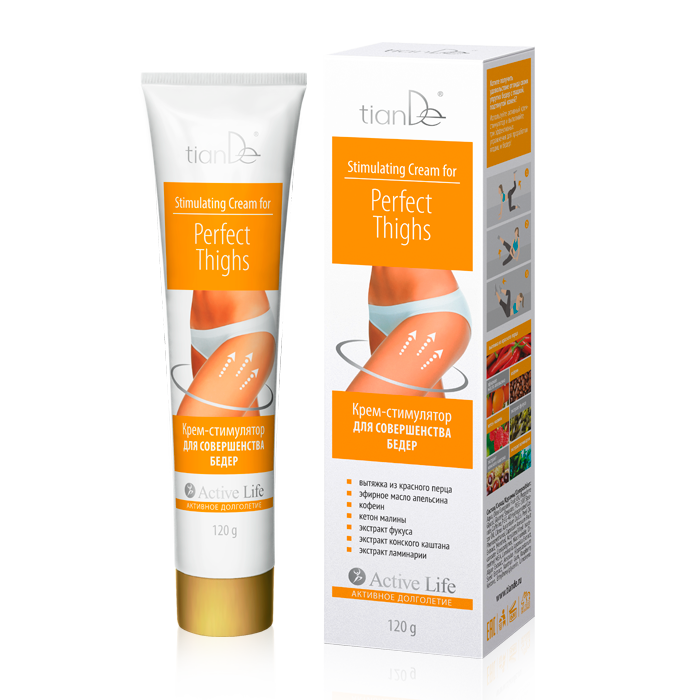Stimulierende Creme für perfekte Oberschenkel