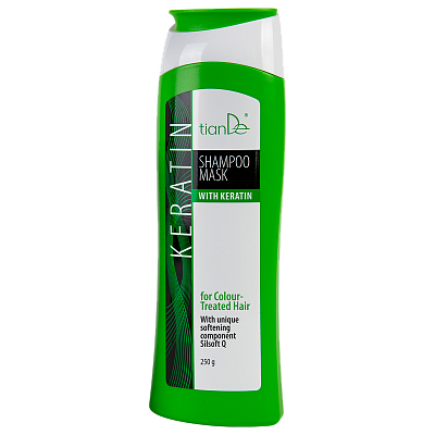 Shampoo-Maske mit Keratin für coloriertes Haar