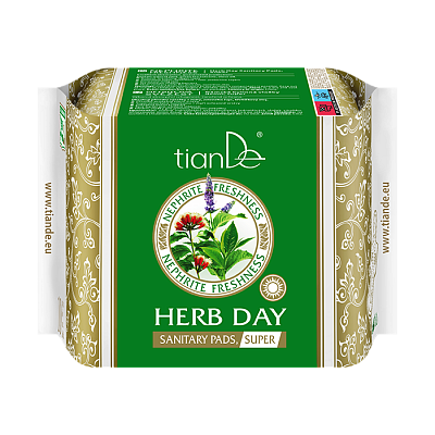 Nephrite Freshness Herb Day Damenbinden, Super